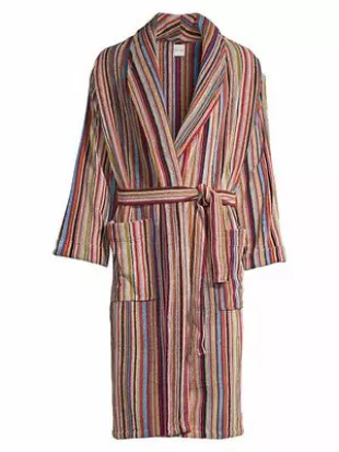 Multi-Stripe Robe