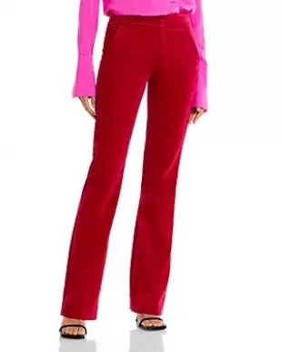 Cotton-Blend Ford Straight Leg Pants