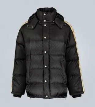 Manteau Jacquard Rembourré Noir Per Una (Marks & Spencer) Taille 18 - Neuf Sans étiquette, Coton/polyester/élasthanne