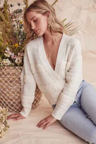 Madeline Wrap Sweater