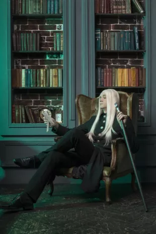 Lucius Malfoy cosplay costume Potter movie