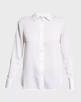 Slim Silk Blouse