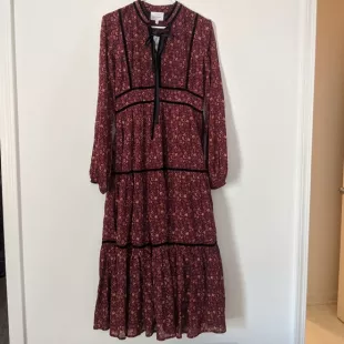 Velvet Ribbon Peasant Dress