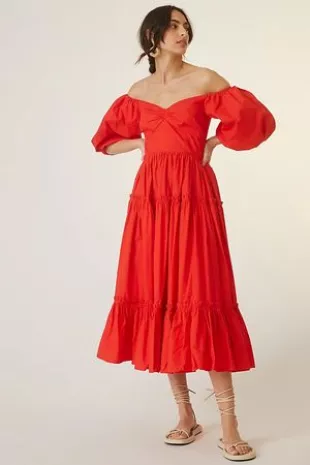 knee length dresses for ladies Lilly Pulitzer Dwyer Midi Dress