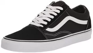 Vans - Unisex Old Skool Classic Suede/Canvas' Zapatillas, Black/White