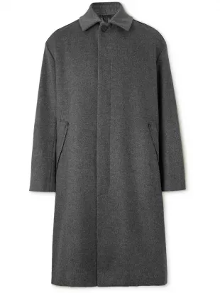 Cashmere and Wool-Blend Coat - Men