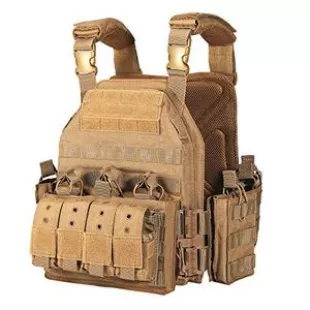 Tactical Military Vest Quick Release Airsoft Vest Adjustable for Adults