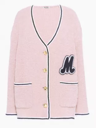 Miu Miu - Single Breasted Bouclé Jacket
