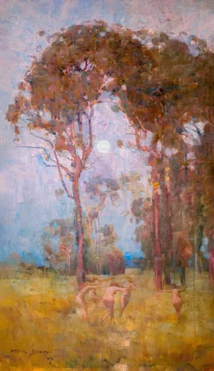 Arthur Streeton What thou amongst the leaves hast never known