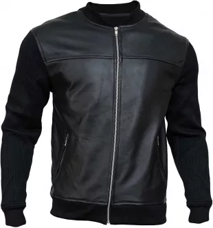 Mens classic leather jacket Fall Winter Outerwear's