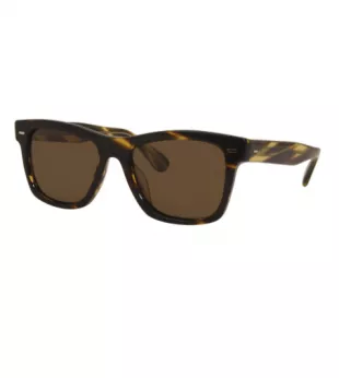 Sunglasses Men's OV5393SU 100357 Cocobolo/True Brown Polarized