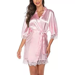 Sexy Satin Rrobe
