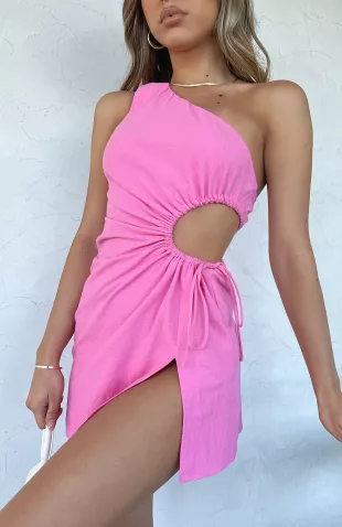 Say It Now Mini Dress Pink