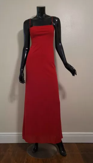 Laundry By Shelli Segal Red Gown worn by Rachel Green Jennifer