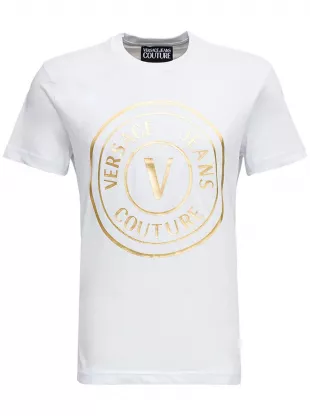 Versace - Jeans Couture Printed Crewneck T-Shirt
