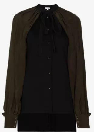 Billowing Cape Sleeve Top