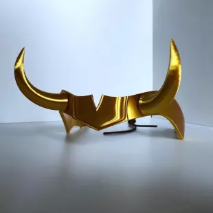 Sylvie Laufeydottir (Lady Loki) Tiara Gold 3D Printed Loki Disney Marvel Cosplay