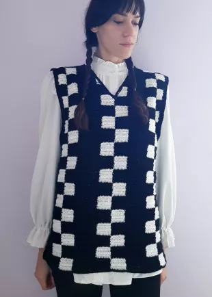 Jenna Ortega Wednesday Addams Sweater Vest