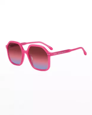 Geo Square Acetate Sunglasses