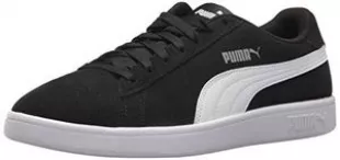 mens Smash V2 Sneaker, Puma Black-puma White-puma Silver, 12 US