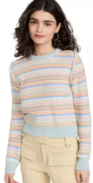 Rainbow Knit Sweater
