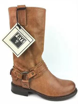 Belted Harness Boots
