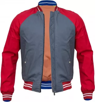 Mens Fashion Varsity Jacket Causal Slim Fit Cotton Bomber Jackets