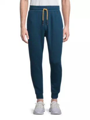Contrast Drawstring Joggers