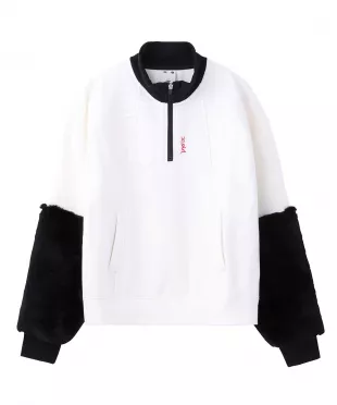 MONSTER SLEEVE ANORAK - WHITE