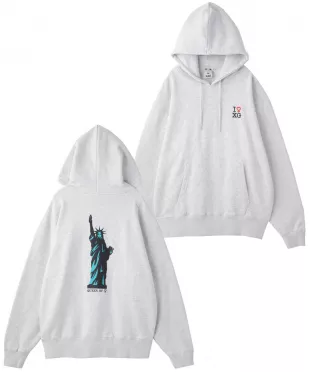 FEMINISM SWEAT HOODIE - ASH