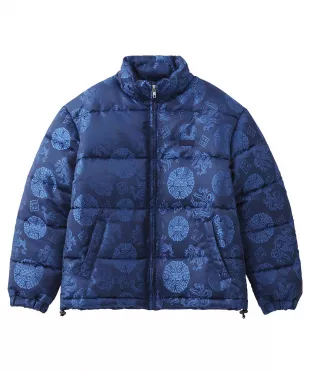 X-girl x OPENING CEREMONY PUFF JACKET - BLUE