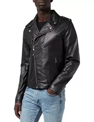 Schott - LC1140 Vintage Perfecto Black Lambskin Leather Jacket