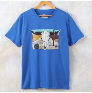 Rock & Roll - Denim Rio Bravo Steerhead T Shirt