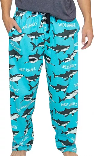 Lazy One - Wide Awake Shark PJ Pant