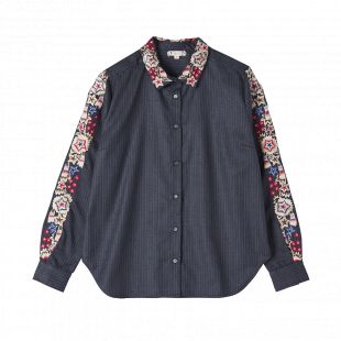 chemise bleu marine
