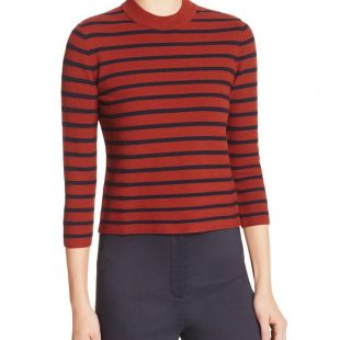pull à rayures