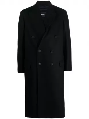 double-breasted trenchcoat