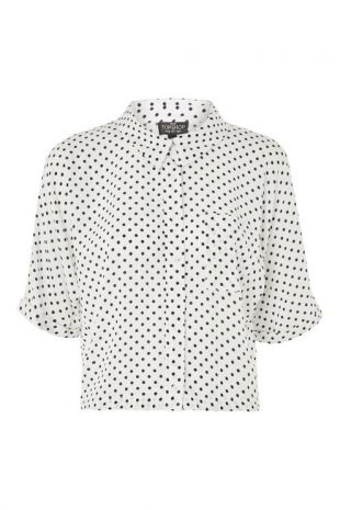 Chemise à pois Petite