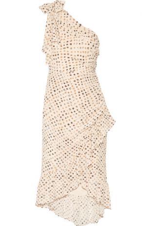 Ulla Johnson   Robe asymétrique en crêpe de Chine de soie imprimé Imogen