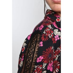 Chemise à fleurs
