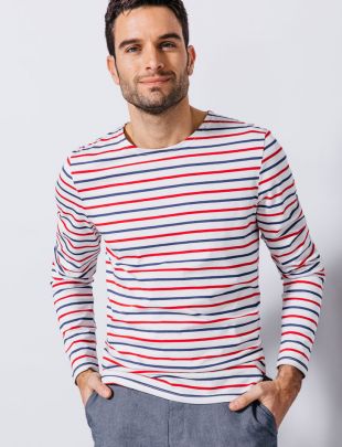 MARINIERE TRICOLORE MADE IN FRANCE    Brice