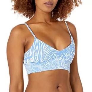 Women's Standard Classic Bralette Top with Removable Soft Cups