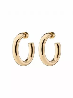 Samira 10K Gold Plated Mini Hoop Earrings
