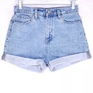 BDG Urban Outfitters - Cuff High Waisted Shorts