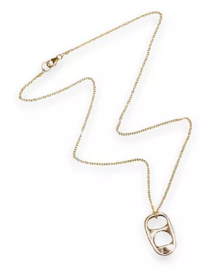 Amazon.com: DATOA 18K Gold Plated Soda Tab Pendant Necklace for Women Girls  Obx Necklace Trendy Minimalist Jewelry Outer Banks Necklace: Clothing,  Shoes & Jewelry