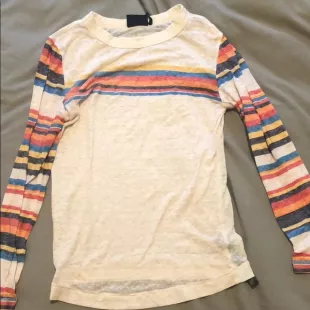 Out From Under Long Sleeve Striped top