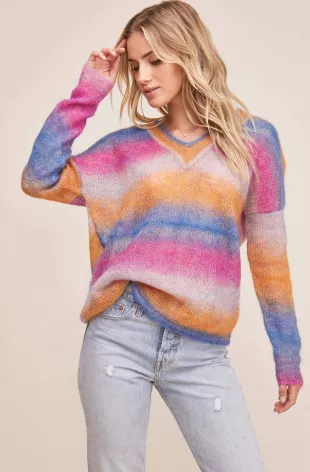 The Label Ombre Sweater