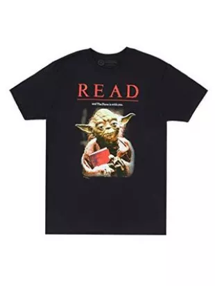 T-shirt Star Wars – Yoda Père Noël – Homme XL – Coton Vert – Occasion TB