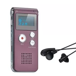 64 Go Mini Dictaphone Numérique, CKKLFF Mini Enregistreur Vocal