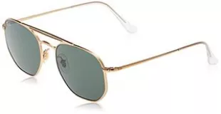 RB3609 Square Sunglasses, Demi Gloss Gold/Dark Green, 54 mm